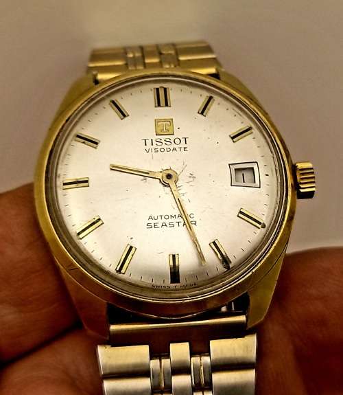 Vintage Tissot Visodate Automatic Seastar Mens Swiss Watch working