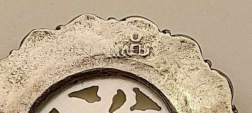 Vintage Jerusalem Brooch (Silver) 31x2mm