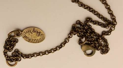 Vintage Designers Necklace by Michal Negrin -Not Origanal case. Unknown stones (Needs polishing