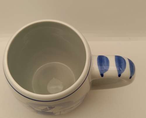 DelftsBlauw  Hand painted Cup Made in Holland 117x135x95mm