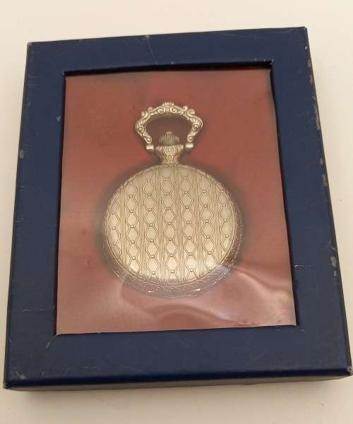 Vintage style Quartz Pocket watch from the Hachette pocket watch collection -Working