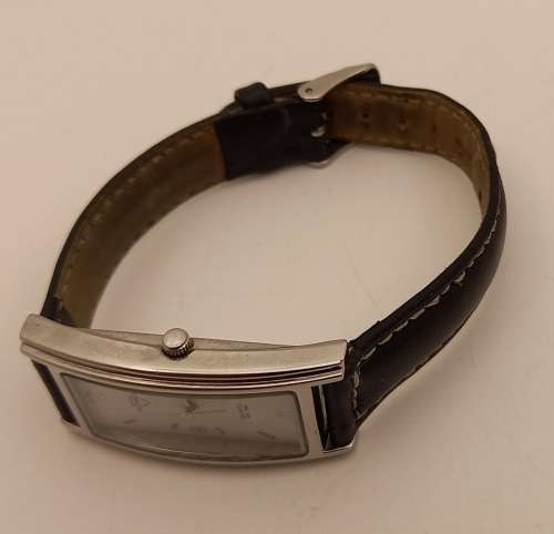 Pre-owned Monaco Ladies Quartz watch - WORKING- Leather strap