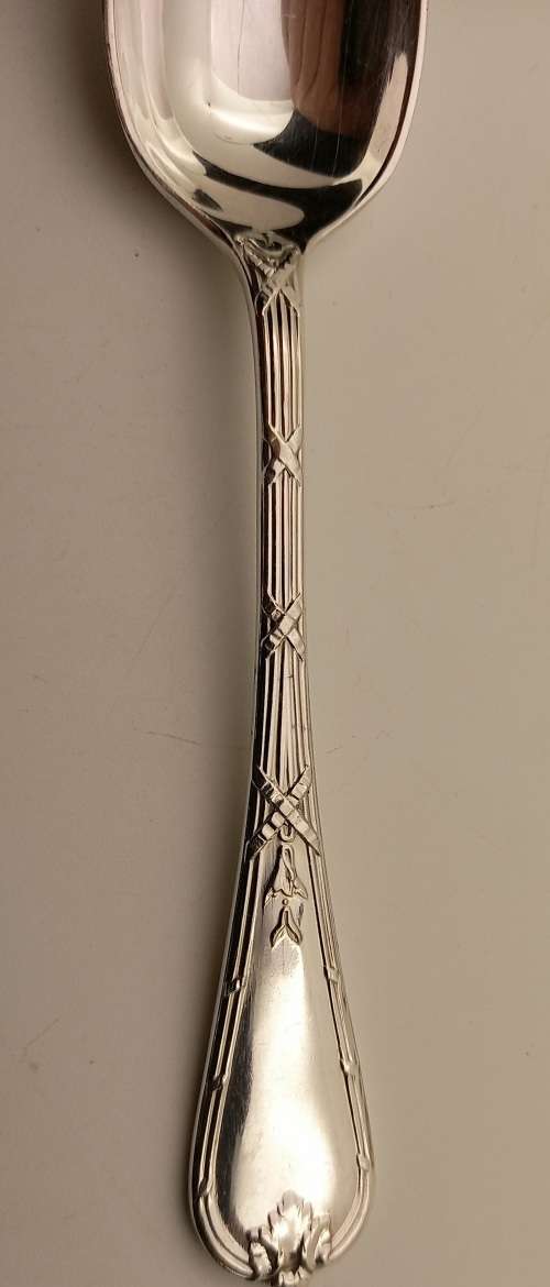 6 x Large Vintage E&Co R Elkington Plate Spoons (High Quality) 189mm