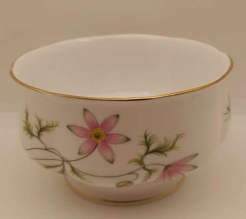 Vintage RICHMOND `WILD ANEMONE` Bone China Sugar Bowl Made in England
