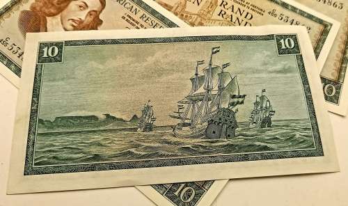 9 x 1975-76 South Africa TW de Jongh  R10 Notes -UNCIRCULATED with consecutive numbers