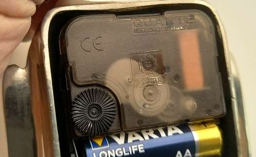 Genuine Carrol Boyes Pewter Desk Clock (Working) Battery Operated