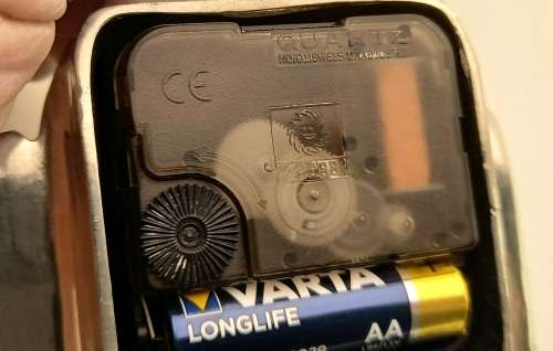 Genuine Carrol Boyes Pewter Desk Clock (Working) Battery Operated