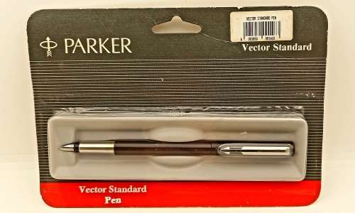 Vintage Parker Vector standard FOUNTAIN Pen in unopened Original Packaging (New Old Stock)