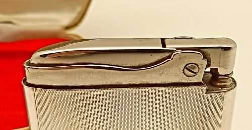 Vintage Ronson Adonis Lighter in Case --Not tested -no Gas