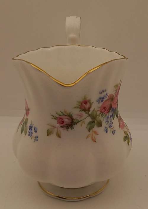Vintage Royal Albert  "Moss Rose" Creamer  - Mint Condition - Made in England