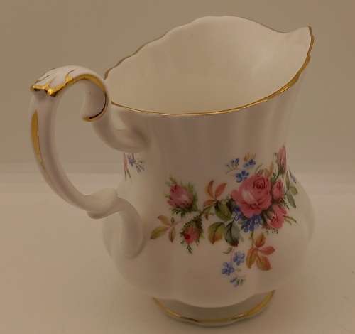 Vintage Royal Albert  "Moss Rose" Creamer  - Mint Condition - Made in England
