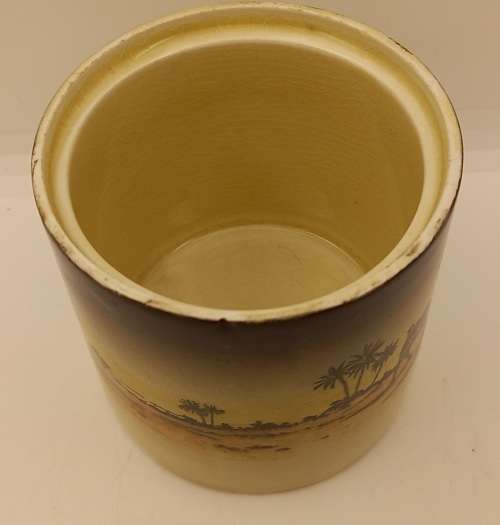 Rare Antique A.J Wilkinson Homeland Series Africa Royal Staffordshire Sugar Pot without Lid 76x80mm