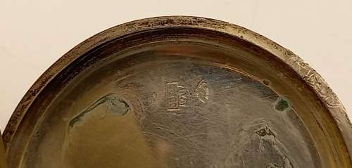 Antique  MK (Michael Kors) Pocket watch not working (for spares) see all photos (lens is loose)