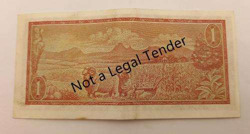 1975 1 Rand - English-Afrikaans - T.W. De jongh