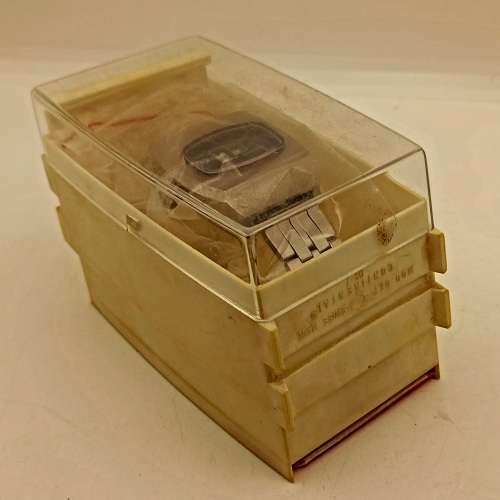 Pre-owned Vintage 1970's Continental Swiss Mechanical watch with digital display -working with case