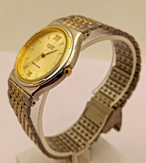 Pre-owned Orient Quarts watch Japan BK B050JU30-LC1-Unused-working