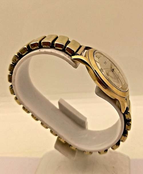 Vintage Nivada Autocal Incabloc Automatic 21 Rubis -Working with Rolled Gold strap