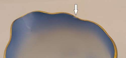 Royal Albert Rainbow Blue Creamer (Very Tiny nick on rim see photos )