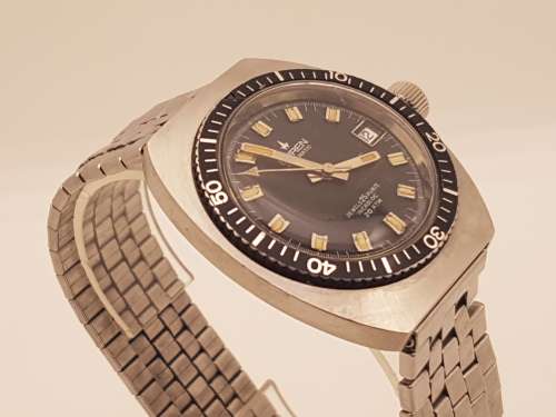 Vintage Mens Swiss Made BUREN Automatic Watch 25 Rubis Incabloc 20 ATM -working -holding Time