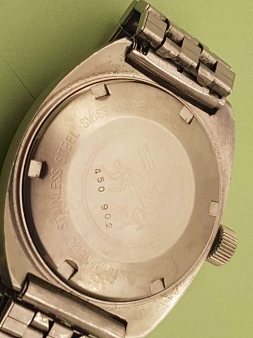 Vintage Mens Swiss Made BUREN Automatic Watch 25 Rubis Incabloc 20 ATM -working -holding Time