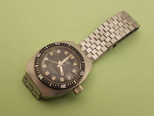 Vintage Mens Swiss Made BUREN Automatic Watch 25 Rubis Incabloc 20 ATM -working -holding Time