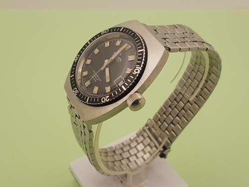 Vintage Mens Swiss Made BUREN Automatic Watch 25 Rubis Incabloc 20 ATM -working -holding Time