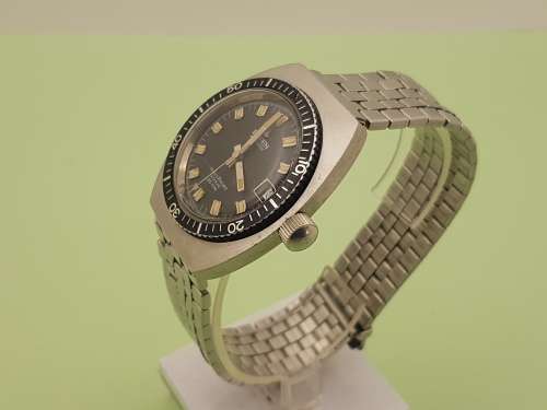 Vintage Mens Swiss Made BUREN Automatic Watch 25 Rubis Incabloc 20 ATM -working -holding Time