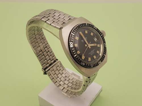 Vintage Mens Swiss Made BUREN Automatic Watch 25 Rubis Incabloc 20 ATM -working -holding Time