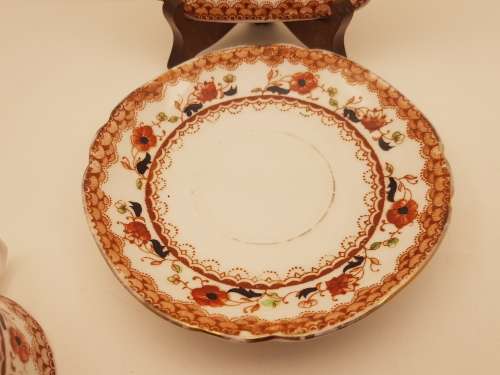 1940-1950's Melba Bone China Trio Made in England- Cup has a Hairline Crack