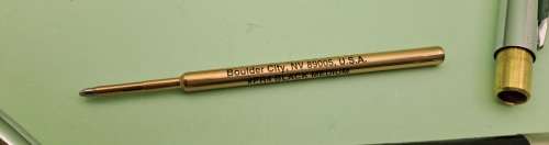 2 1960's original Fisher Astronaut Space Pens used by NASA-writes at every angle even upside down