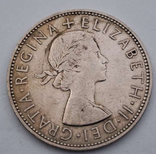 1962 United Kingdom ½ Crown - Elizabeth II