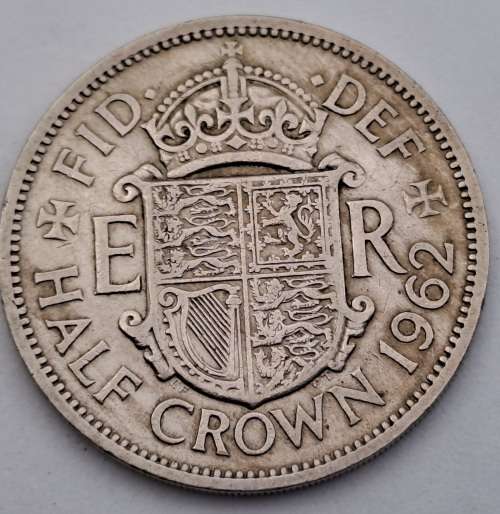 1962 United Kingdom ½ Crown - Elizabeth II