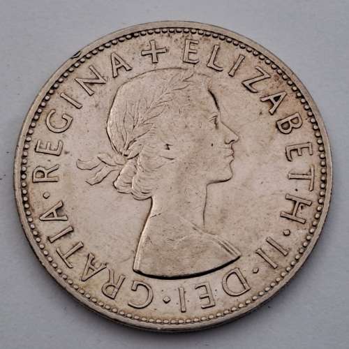 1967 United Kingdom ½ Crown - Elizabeth II