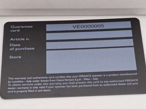 Pre-owned Versace Sunglasses still in packaging