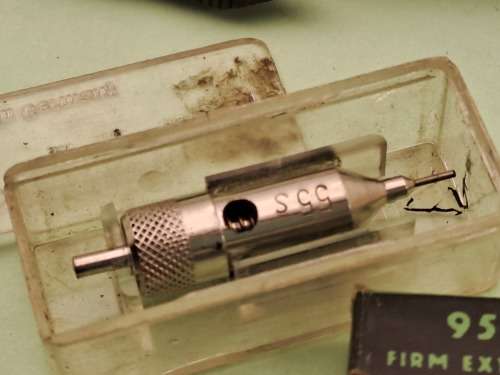 6 Vintage Easterbrook Fountain Pen Nips made in the USA (also pencil head?)