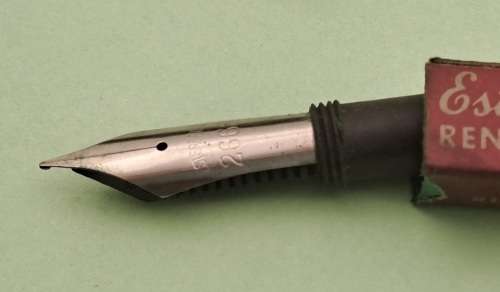 6 Vintage Easterbrook Fountain Pen Nips made in the USA (also pencil head?)