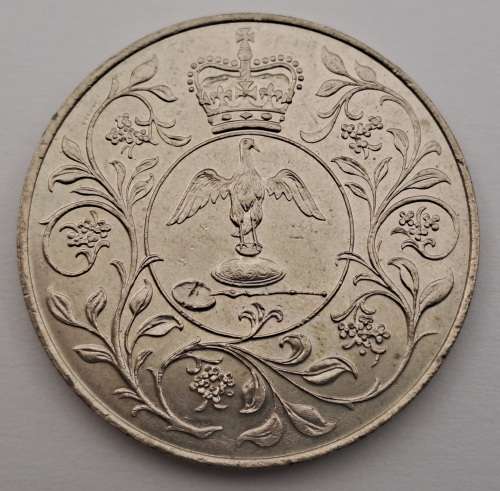 1977 U.K 25 New Pence Commemorative issue Queen Elizabeth II