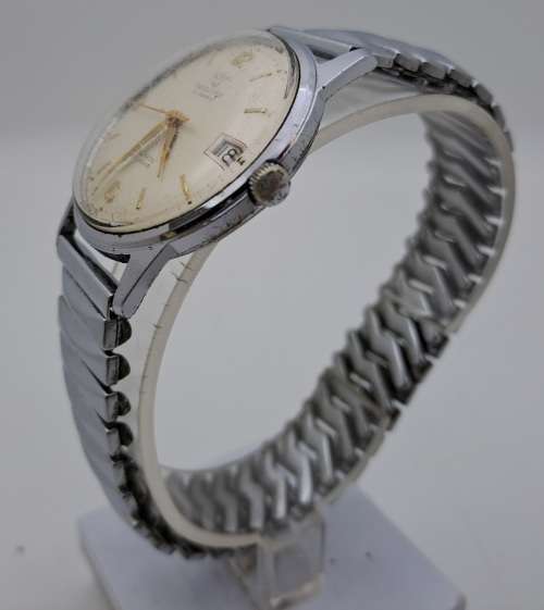 Collectable Vintage TRADITION Swiss Mens Automatic Calender watch (WORKING) 21 Jewels