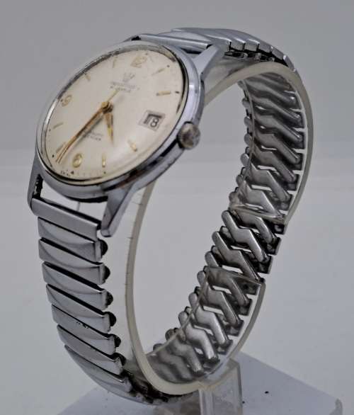 Collectable Vintage TRADITION Swiss Mens Automatic Calender watch (WORKING) 21 Jewels