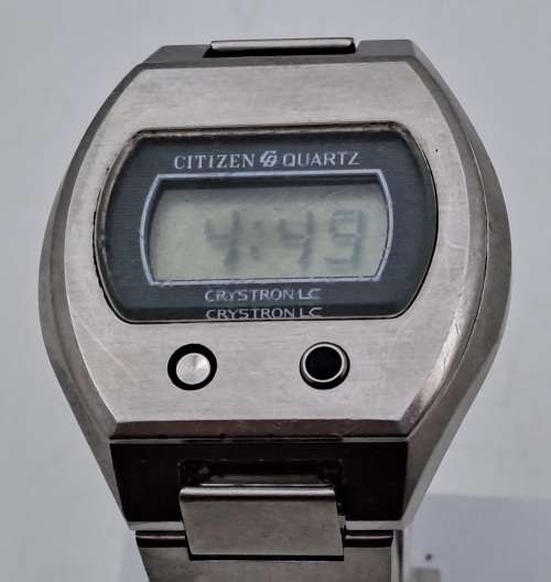 Pre-owned Vintage Citizen CRYSTRON LC Quartz watch -working with new battery