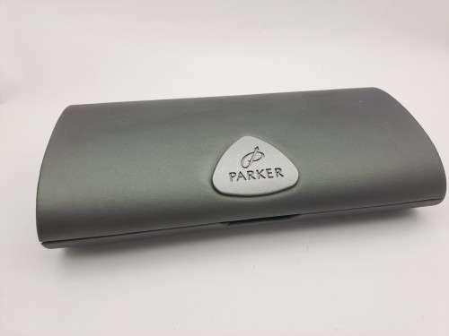 Vintage Maroon Parker Fountain Pen and Parker Frontier Rollerball in very nice parker case