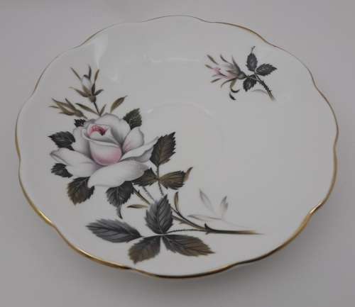 Vintage Royal Albert `Queens Messenger ` Coffee Duo