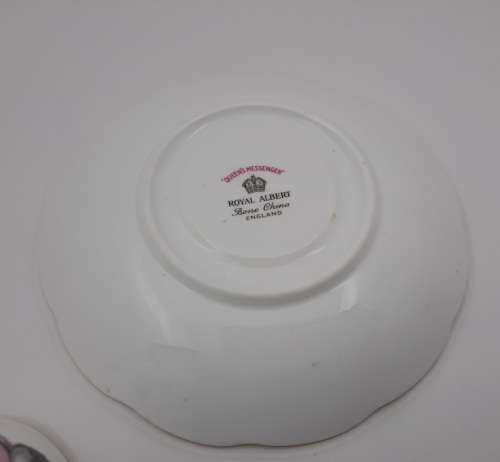 Vintage Royal Albert `Queens Messenger ` Coffee Duo