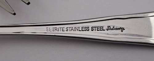 8 x Eetrite `Dubang` Stainless Steel  small  Cake forks 141mm