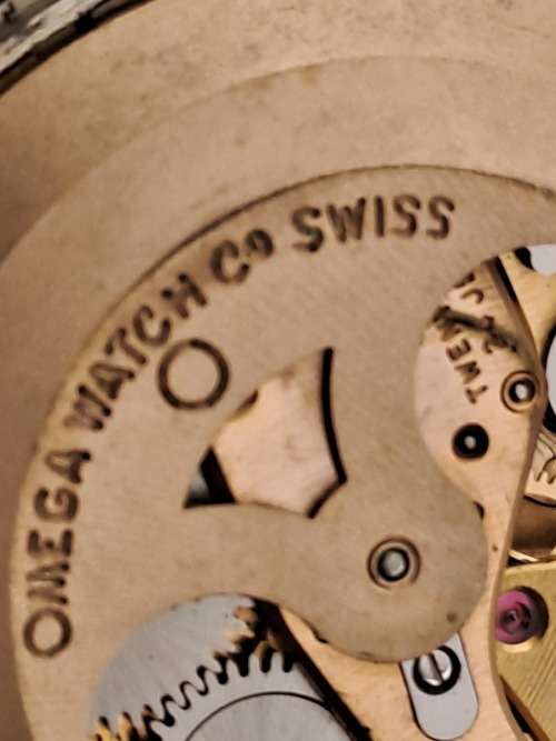 Vintage Mens Omega Geneve automatic watch 565 movement -NOT WORKING- No Lens,Grown not turning