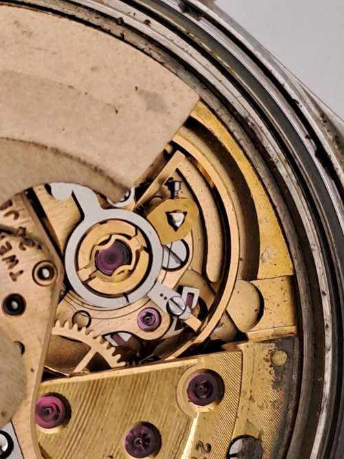 Vintage Mens Omega Geneve automatic watch 565 movement -NOT WORKING- No Lens,Grown not turning