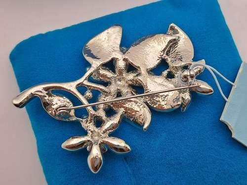 Indulgence metal Brooch still in Box  65x50mm