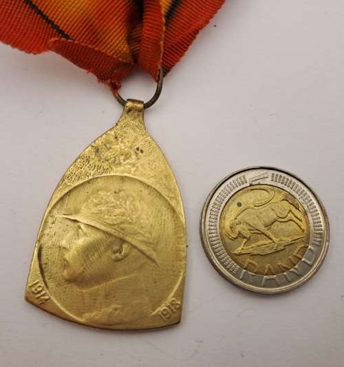 Original Belgium WW1 1914-18 War Service Medal