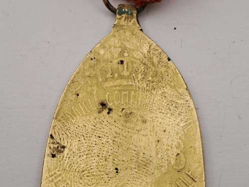 Original Belgium WW1 1914-18 War Service Medal
