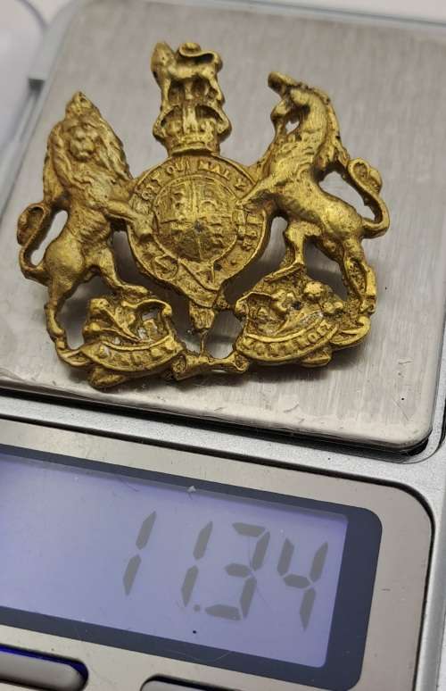 WW1 / WW2 British Army General service badge 35x38mm